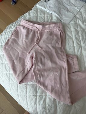 TNA Light Pink Drawstring Sweatpants